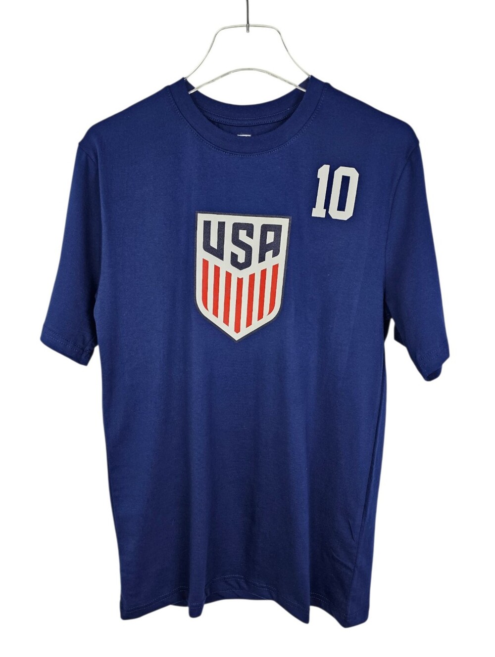 USA Soccer Men's United States Soccer Federation Tee in Navy Blue NWT